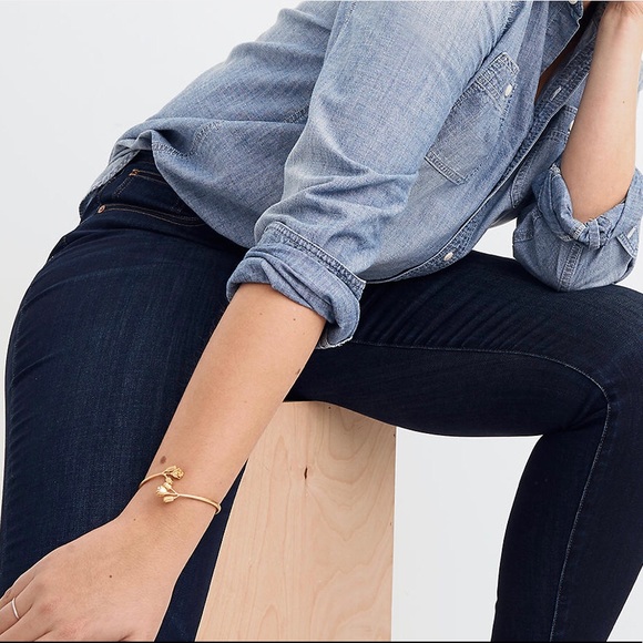 NWT Madewell Tall 9" High-Rise Skinny Jeans Sz 35T - Picture 4 of 7